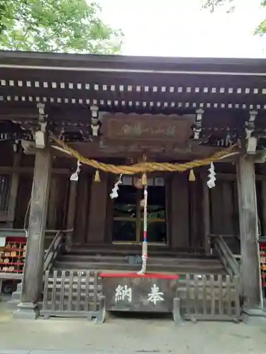 横山八幡宮の本殿・本堂