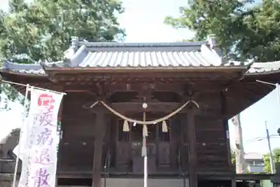 諏訪神社の本殿・本堂