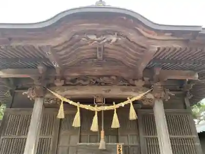 大原八幡神社の本殿・本堂