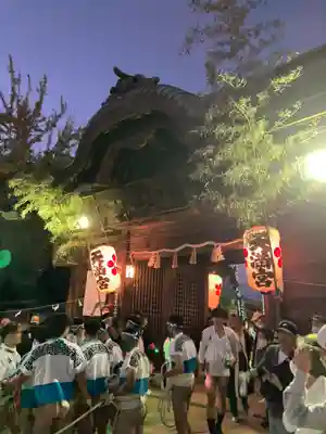曽根天満宮の山門・神門