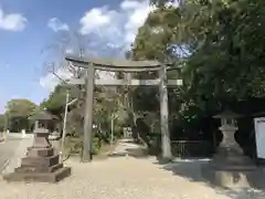 江田神社の鳥居