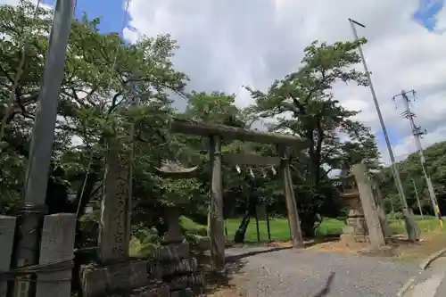 鹿島大神宮の鳥居