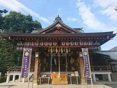 中野沼袋氷川神社の本殿・本堂