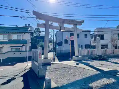 白山神社の鳥居