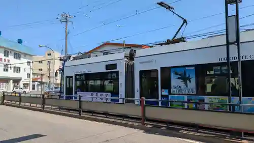函館厳島神社の周辺