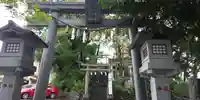 多摩川浅間神社の鳥居