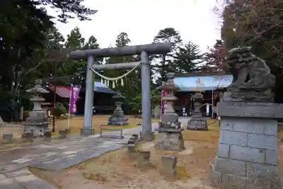 三春大神宮の鳥居