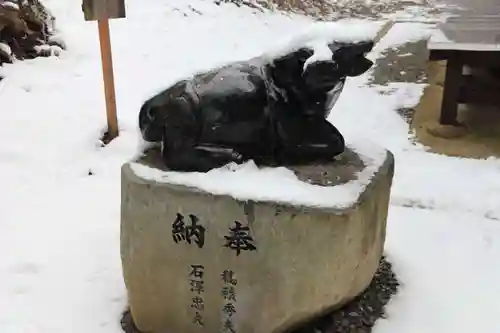 宮下天満宮の狛犬