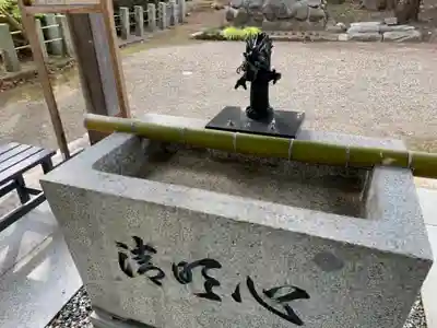 熊野神社の手水舎
