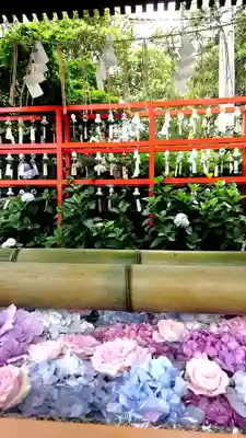 白山神社の手水舎