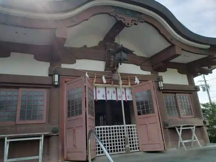 鹿嶋神社の本殿・本堂