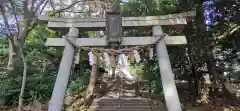 世田谷八幡宮の鳥居