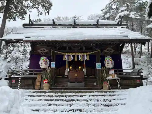 建勲神社の本殿・本堂