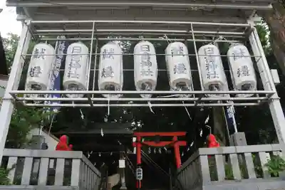 日吉神社の鳥居