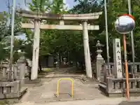 八王子社の鳥居