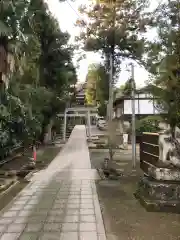 松江城山稲荷神社の鳥居