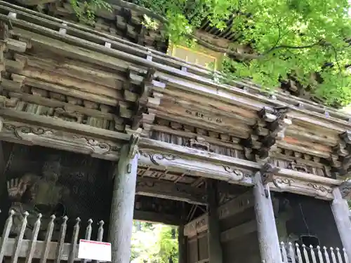 竹林寺の山門