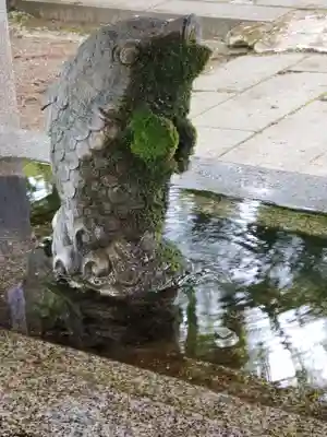 神炊館神社 ⁂奥州須賀川総鎮守⁂の手水舎