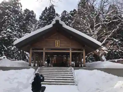 開拓神社の本殿・本堂