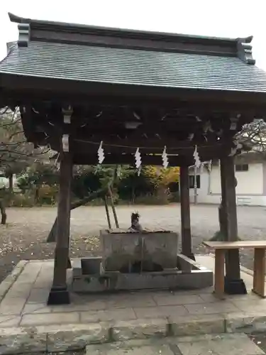 町田天満宮の手水舎