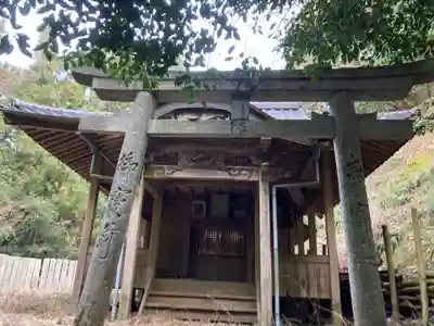 河内神社の本殿・本堂