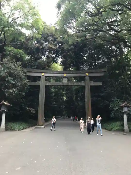 明治神宮の鳥居
