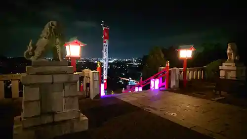 足利織姫神社の狛犬