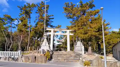 大濱熊野大神社の鳥居