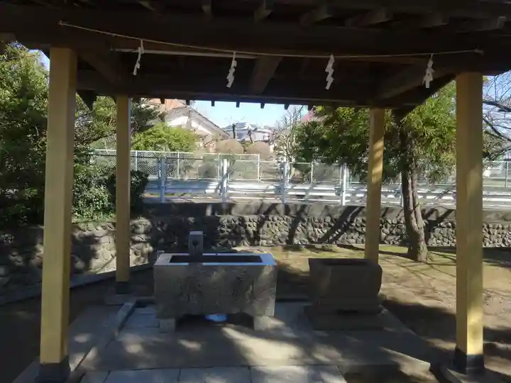 大沼神社の手水舎