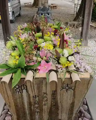 大歳神社の手水舎