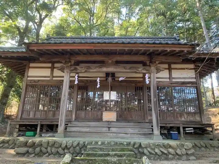 二宮下加茂神社の本殿・本堂