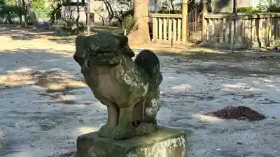 松原神社の狛犬