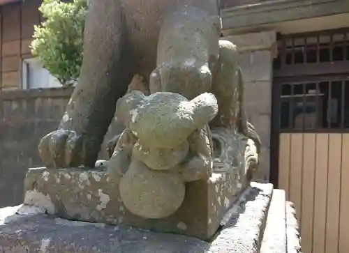 五所神社の狛犬