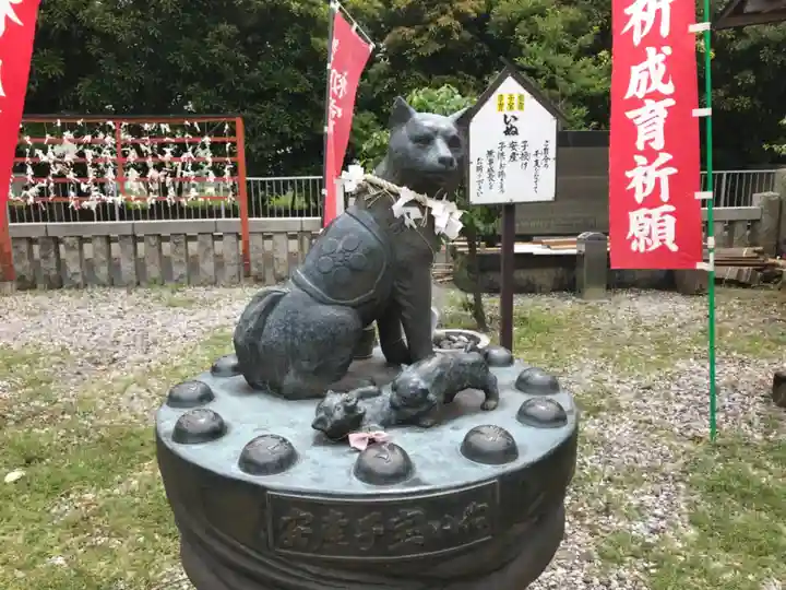 久里浜天神社の狛犬
