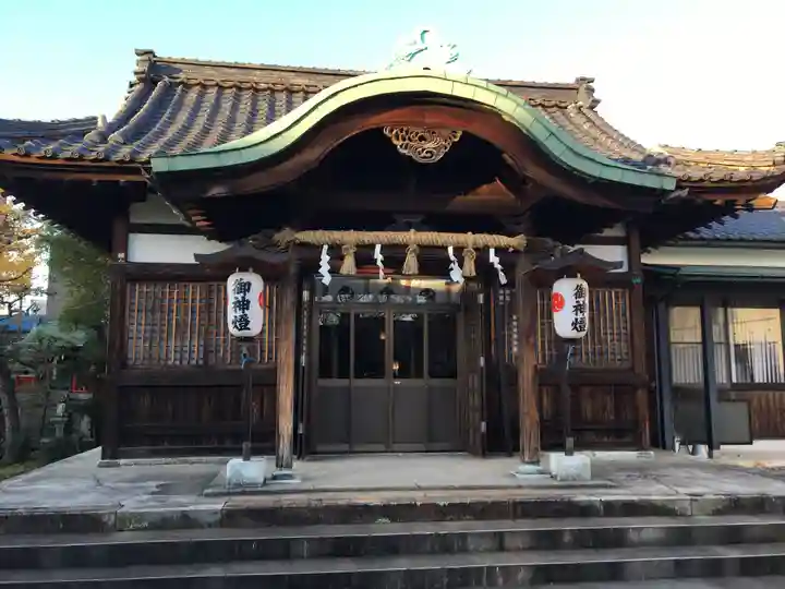 簸川神社の本殿・本堂
