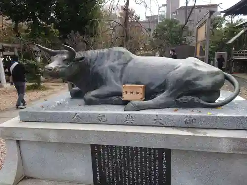 布多天神社の狛犬