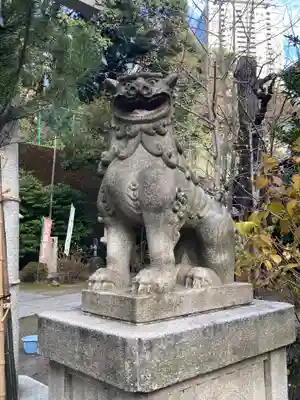 久國神社の狛犬