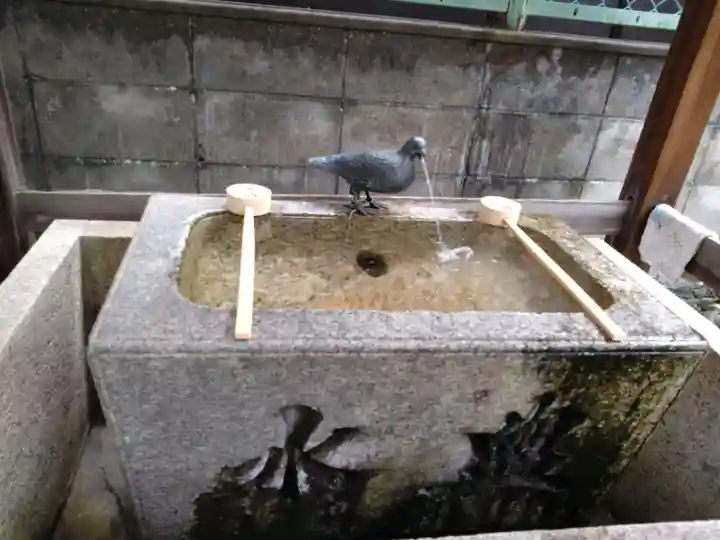 首途八幡宮の手水舎
