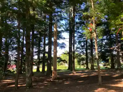 乙事諏訪神社の周辺