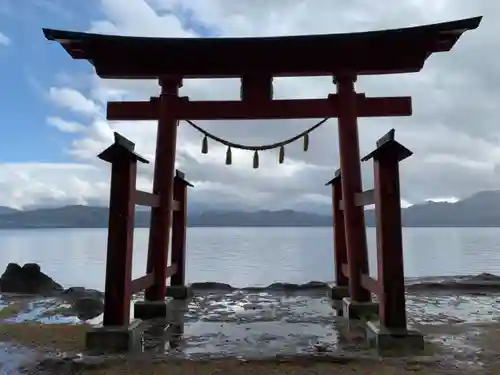 御座石神社の鳥居