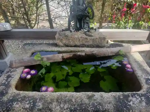 西方寺の手水舎