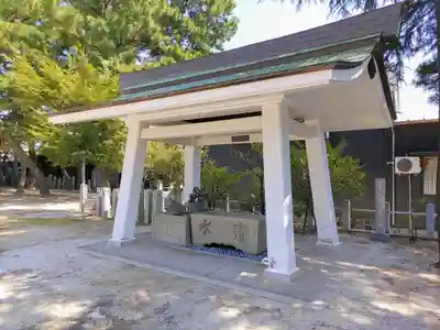 稲荷社（前浜稲荷社）の手水舎