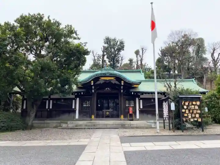 白金氷川神社の本殿・本堂