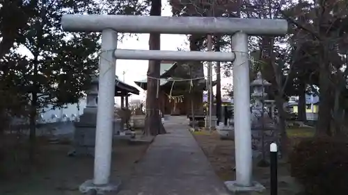 土神社の鳥居