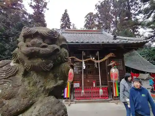 下野 星宮神社の狛犬