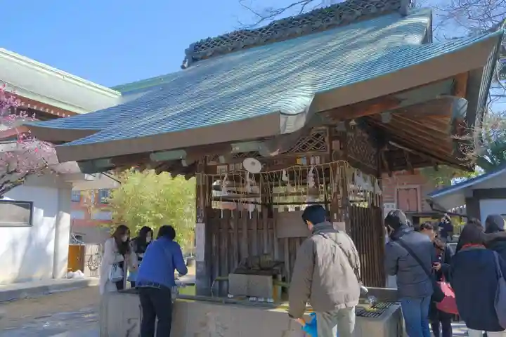 北野天満宮の手水舎