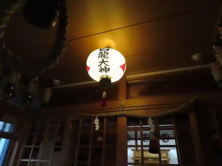 二宮椋白龍社の本殿・本堂