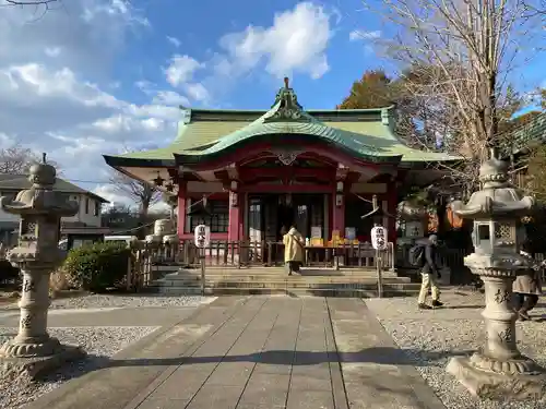 市谷亀岡八幡宮の本殿・本堂