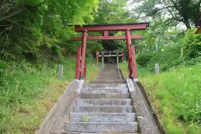 狐田稲荷神社の鳥居
