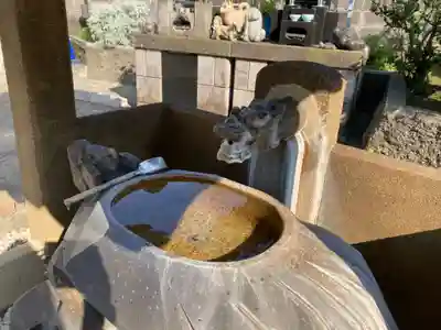 慶運寺の手水舎